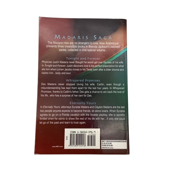Madaris Saga By Brenda Jackson Collectors Series Paperback 3-In-1 Romance Novel - Picture 2 of 12